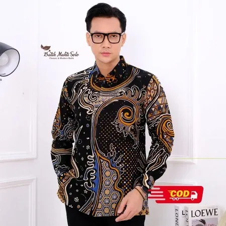 Kemeja Batik Cap