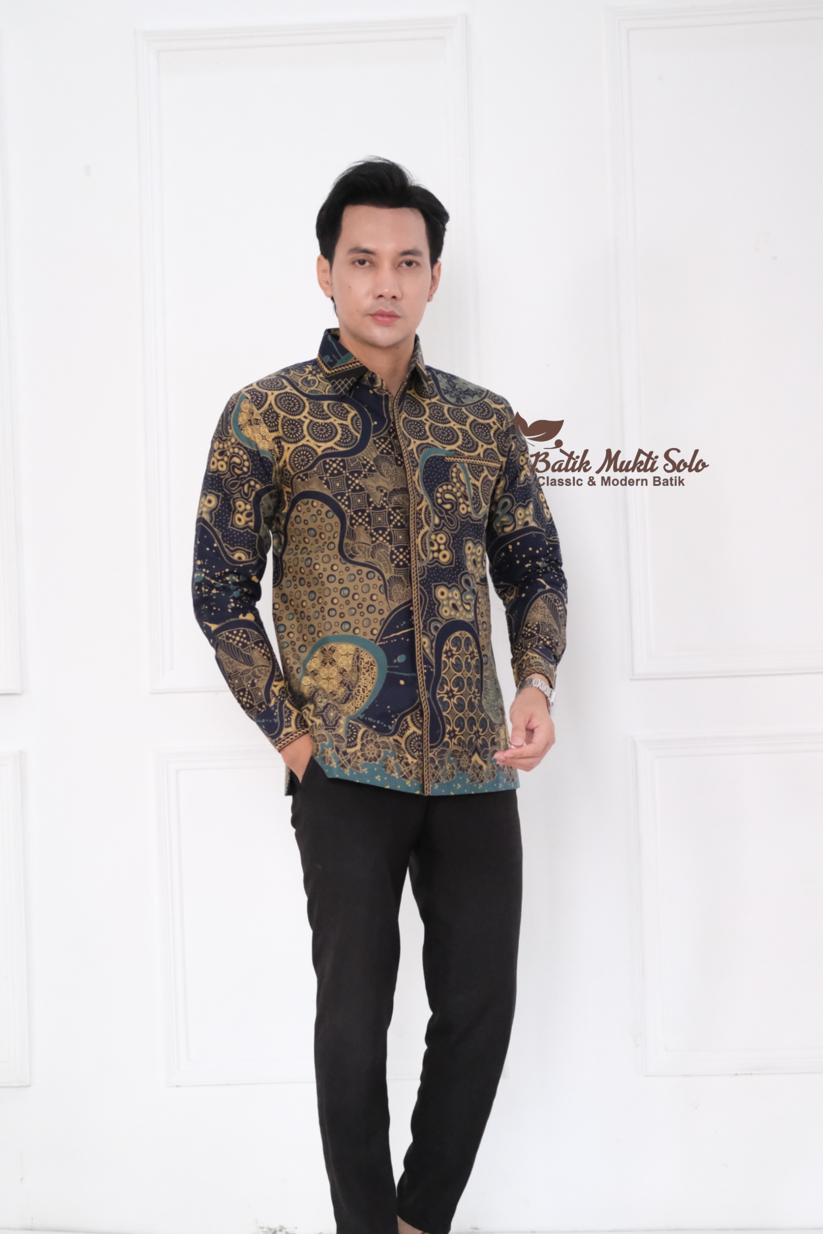 Kemeja Batik Pria Lengan Panjang Exclusive XP0010