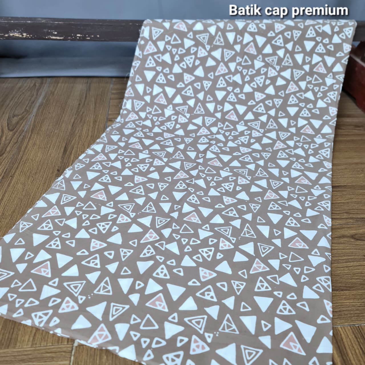 Kain Batik Cap Indigo  Premium S0147