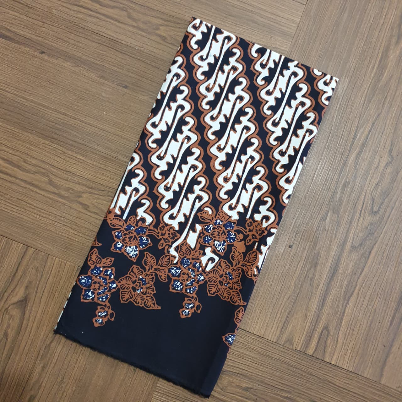 Kain Batik Kombinasi Tulis sogan  Premium S0382